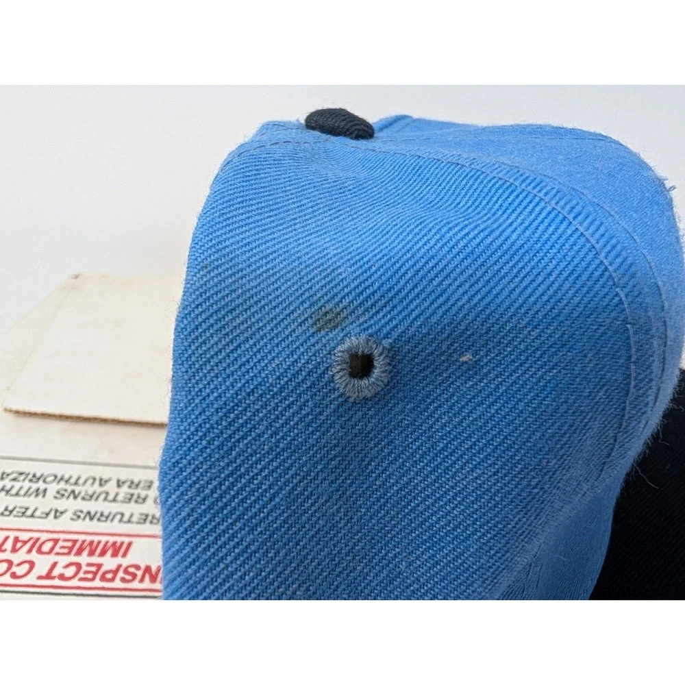 VINTAGE UNC Tar Heels Hat Cap Fitted Mens 7 1/2 NCAA Basketball 5950 New Era 90s